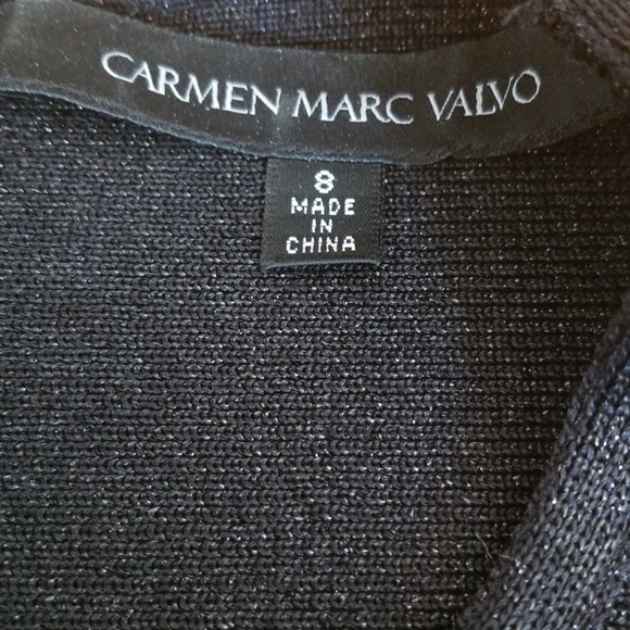 Carmen Marc Valvo Lovely Feminine Cocktail Dress - Picture 3 of 8